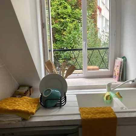 Ferienwohnung Cosy Nest Center Of Paris Exterior foto